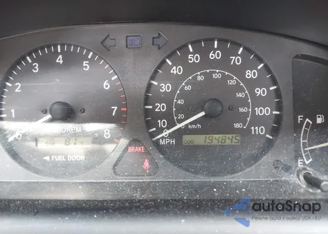 2001 Toyota Corolla Le из США, поврежденный, VIN 2T1BR12E81C451844